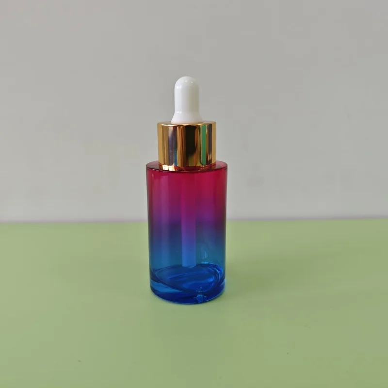 30ml 50ml 3oz 5oz Essential Oil Serum Bottle PETG Plastic Dropper Bottle Thick Wall Dropper Bottle