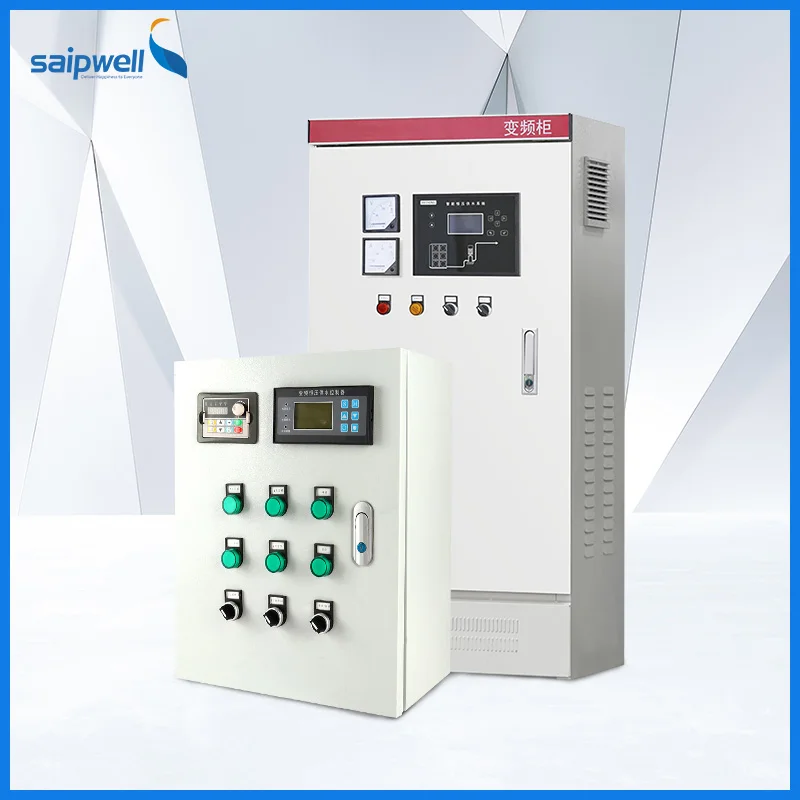Напольный стационарный шкаф управления преобразованием частоты SAIPWELL PLC электрическая распределительная