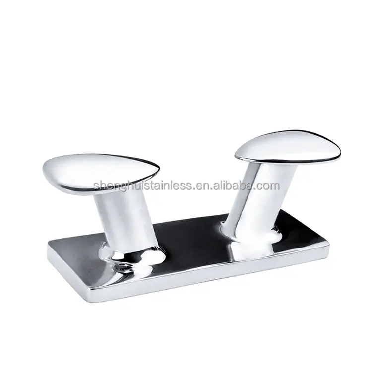 product boat accessories marine hardware 316 stainless steel mooring horn bollard cleat for sailboat yacht ship-4
