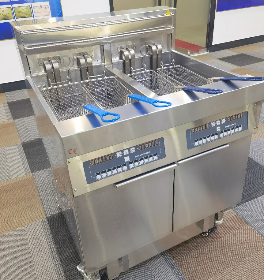 Surri L124 Two Baskets Commercial Restaurant Kitchen Fryer Electric