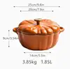 Orange 20cm round handle