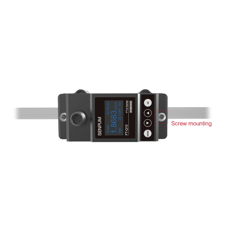 Senpum Flow Test Sensor Portable Digital Fuel DN10 Smart Ultrasonic Water Diesel Flow Meter RS485