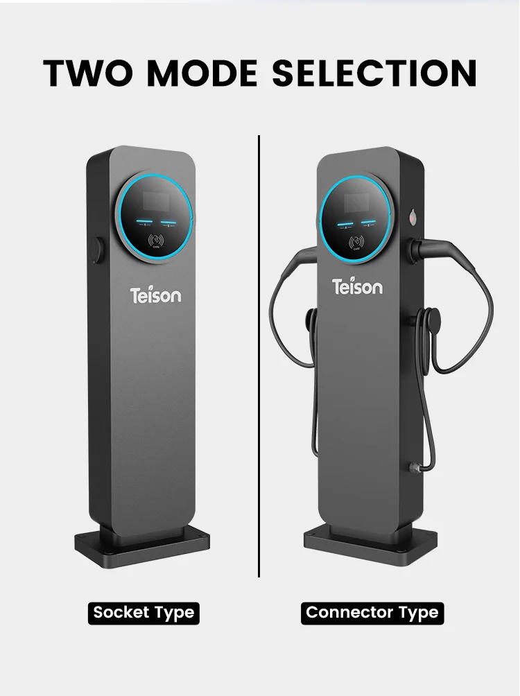 Teison Teison Dual 22kw Floor Stand Commerical Ev Charger Electric Car Ocpp ...