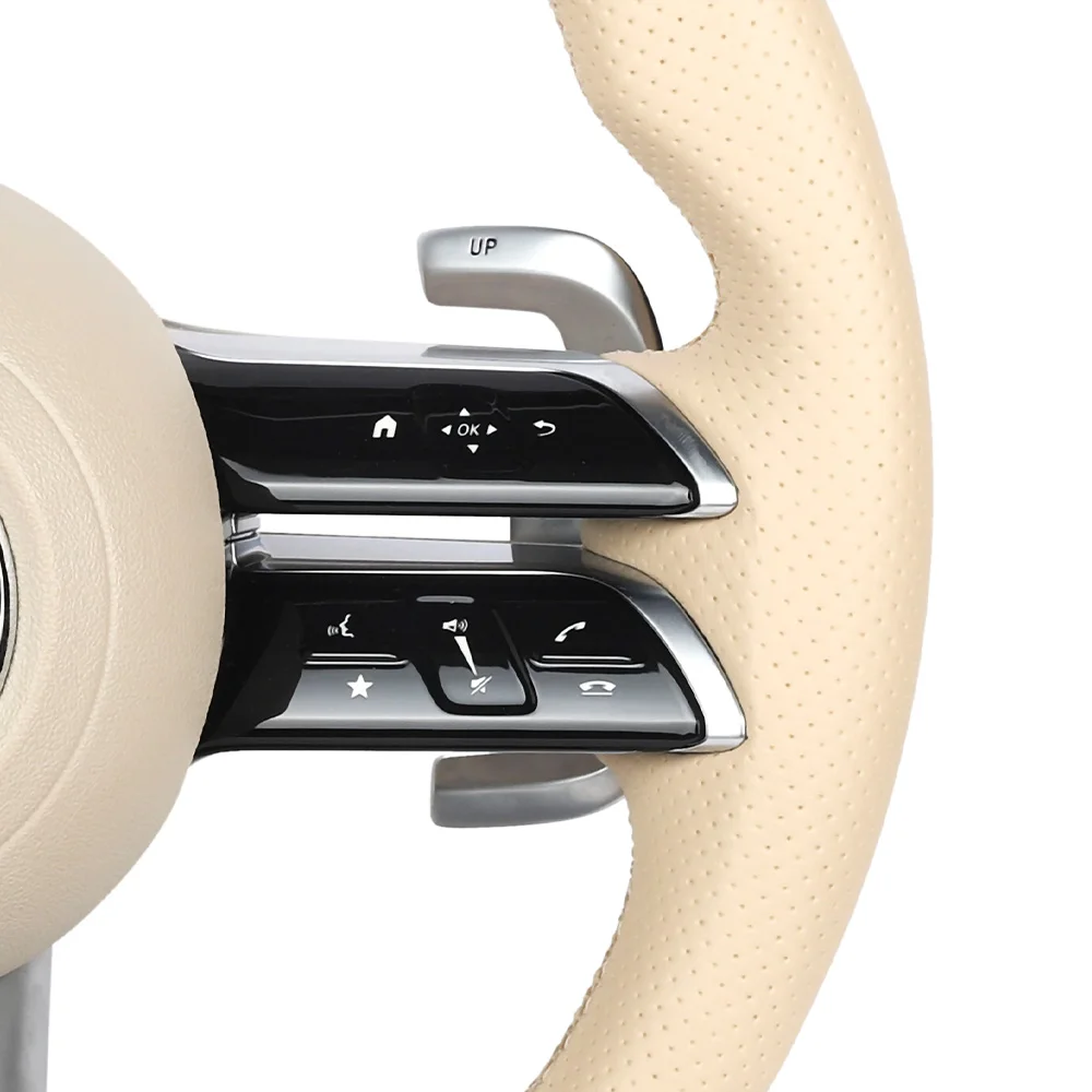 Led Carbon Fiber Steering Wheel For Mercedes Benz Amg G Class W204 W203