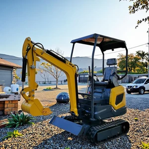 Wholesale Excavator Cheap 1.5 Ton Mini Excavator Machine Rubber Track Digger