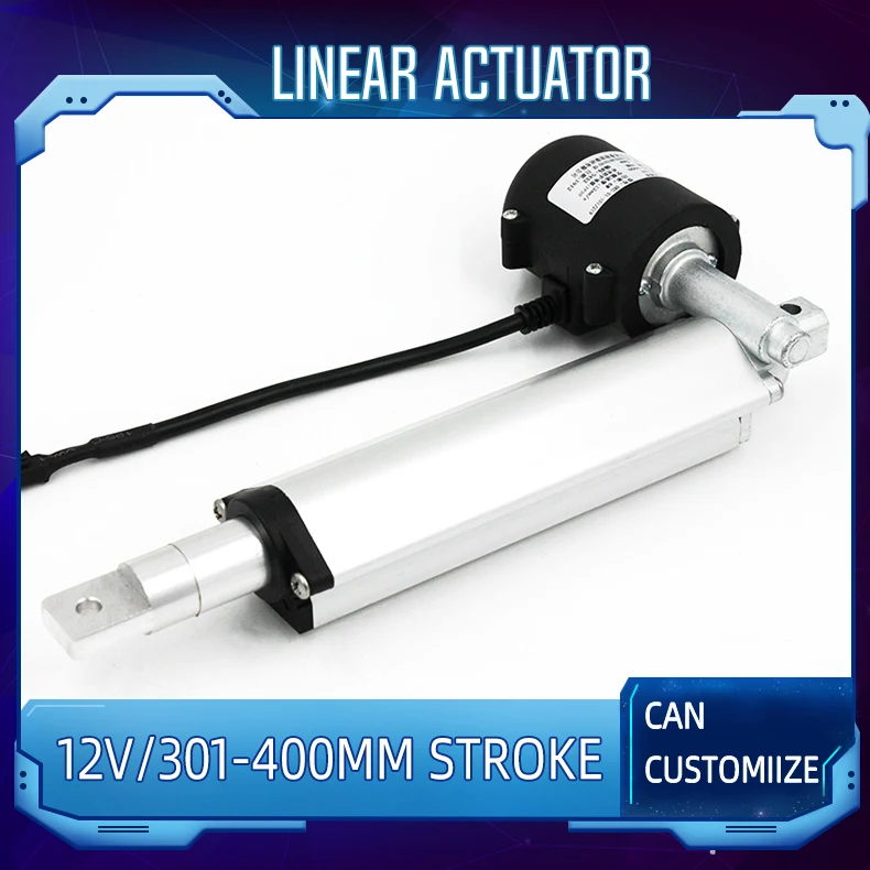 12v Linear Actuator 400mm with Limit Switch for Door Actuator Motor SKG