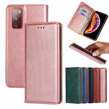 For Galaxy Note 4/5/20 Business Mobile Phone Wallet Case Premium Magnetic PU Cover For Samaung A7/8/5 J3 S7/6 Leather Flip Case