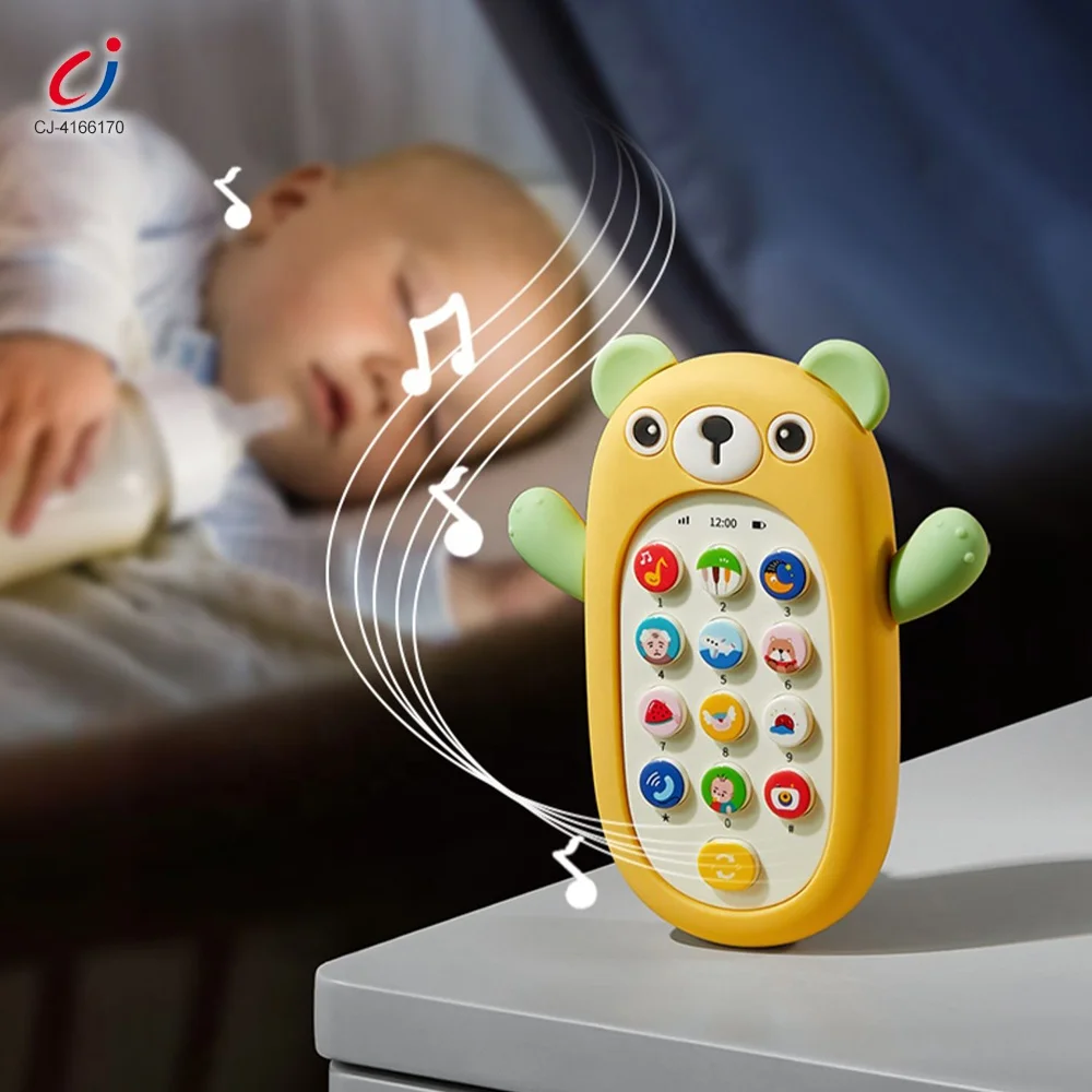 Детский мобильный телефон с силиконовым рукавом