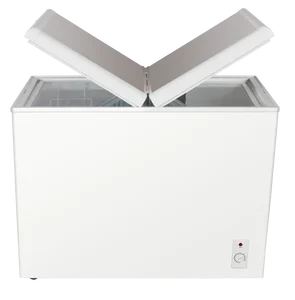 Wholesale New Big Capacity Plastic Dipping Basket World Standard Free Parts 600L Double Lid Castor Chest Freezer