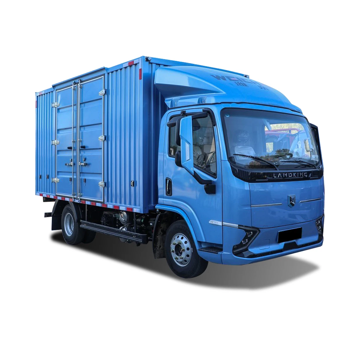 Landking LE5 Yue EN 4.5T 4x2 Truck Box Light Truck Cargo Pure Electric Truck 4.18M Single Row 3 Seats 100km