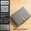 Étui en cuir gris power bank + clé USB
