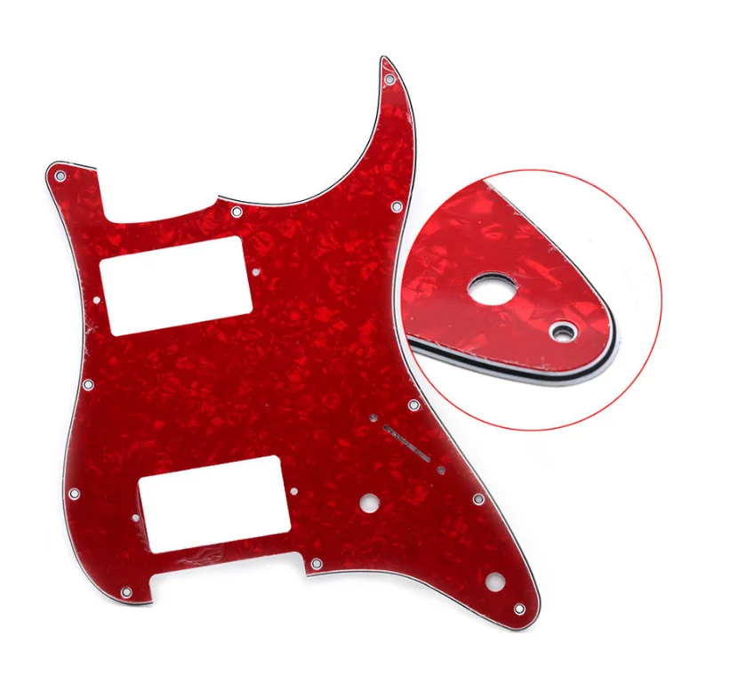 Red Tortoise Shell Guitar  ST SSS Pickguard
