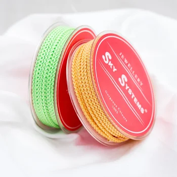 SKY CNF 2.5mm Jewelry Cord Polyester Cord Jewelry Accessories Bracelet and Necklace Material 80 Colors