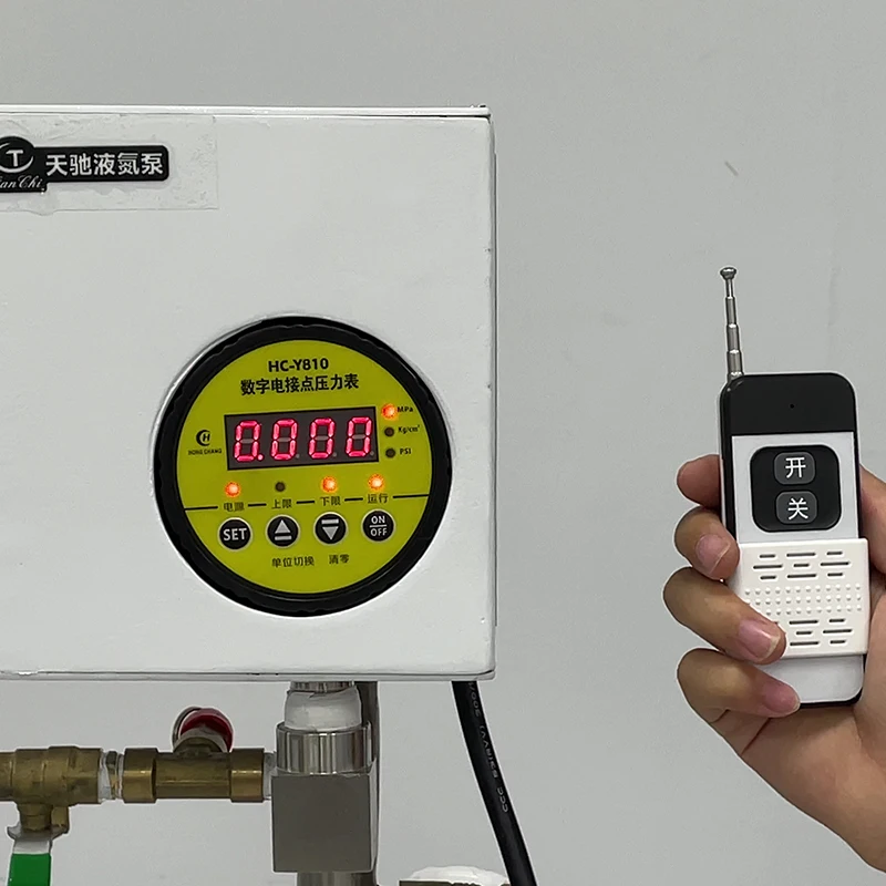 Small Liquid Nitrogen Gas Pump Foot Pumps Mechanical Cryo Ln2 Transfer Liquid Nitrogen Booster Pump Price Carton 1 Piece 0.1 6.7