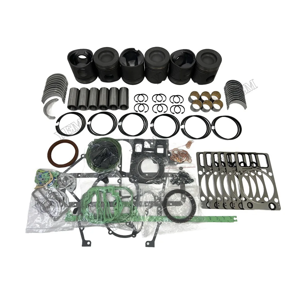 BF6M1015 Engine Overhaul Kit With Piston Rings Cylinder Gaskets Bearings for Deutz Replacement Engine Parts 5