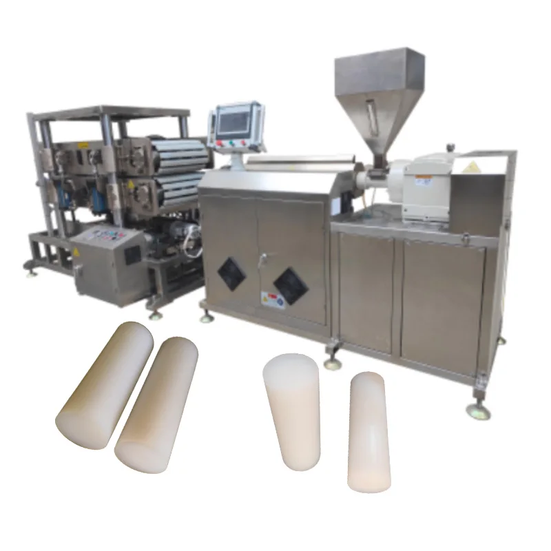 FEP PFA ETFE PCTFE  EFEP  PVDF  Bar Extruder Machine  Plastic Bar Extrusion Line for  Fluoroplastic Rods