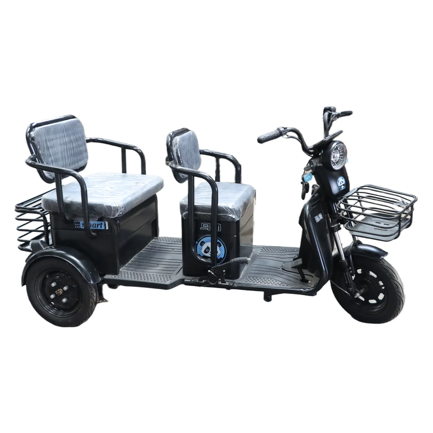 Electric Tricycle Dual-use Household Transportation Battery Car Mini ...