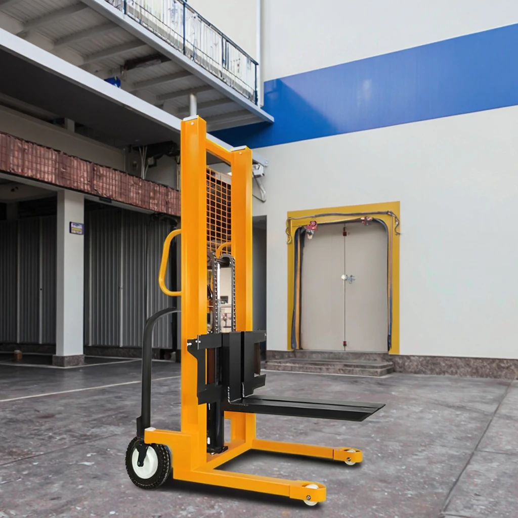 High Quality Heavy Duty Manual Stacker CE Certified ISO 9001 Compliant for Warehouse Logistics and Industrial Use Manual Stacker factory
