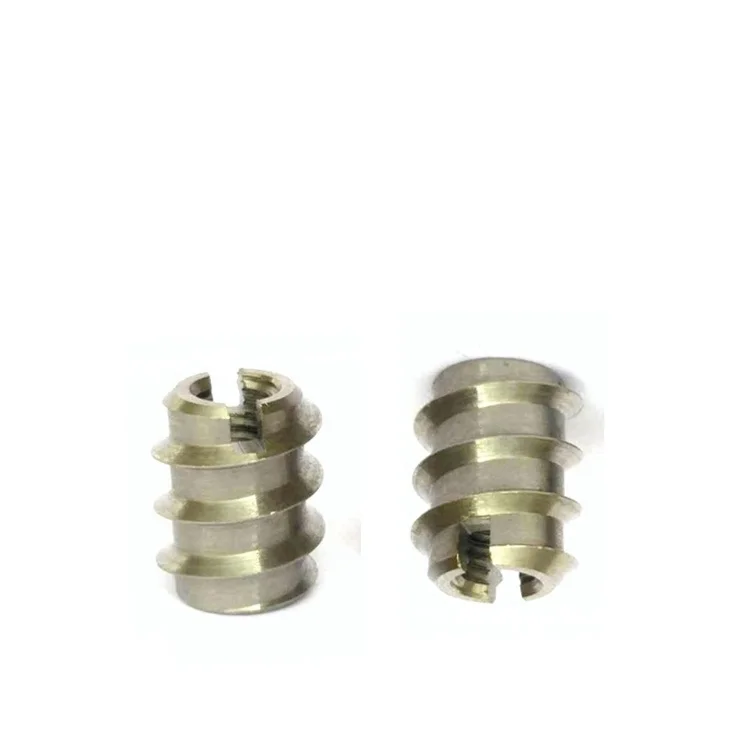 JINGHONG Steel Inserts Self Tapping Nuts Screwed Inserts M4 DIN 7965