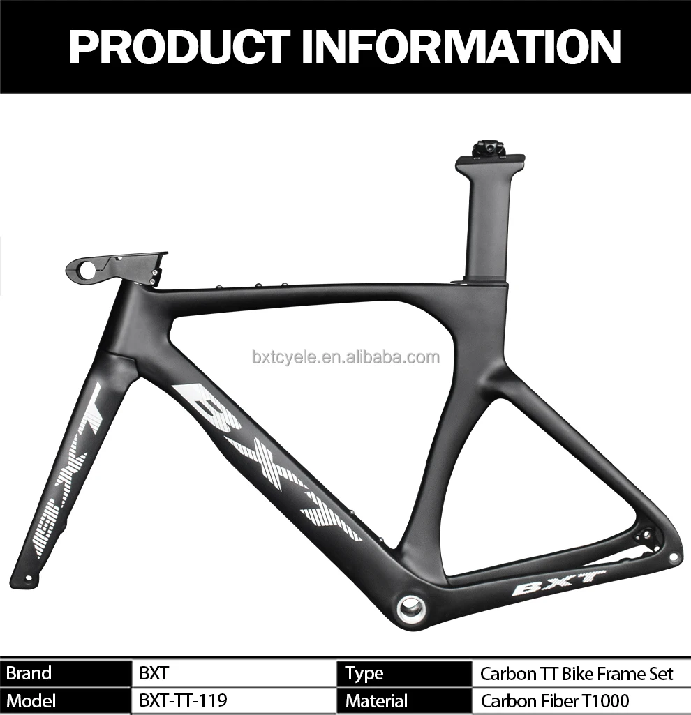 Carbon Fibre Tt Frame Disc Brake Aero Road Bicycle Carbon Time Trial