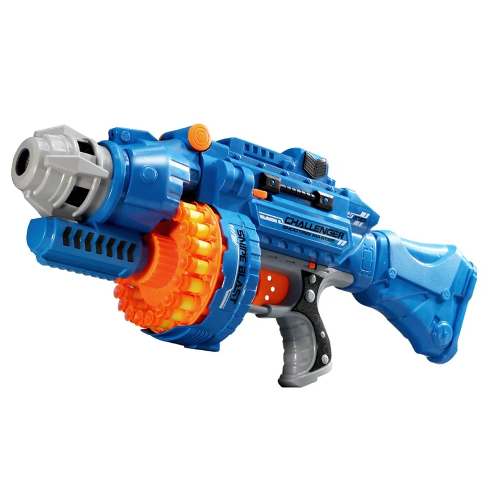 Мягкий пистолет EVA, полицейский пистолет для стрельбы, Электрические игрушечные пистолеты из АБС-пластика