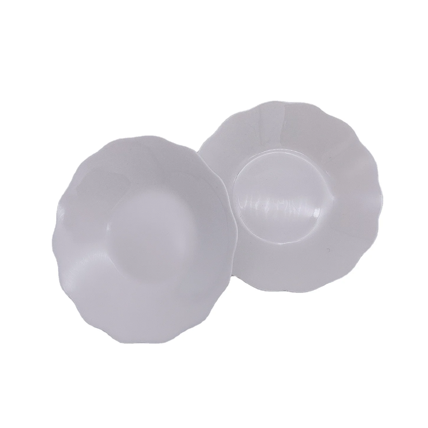 Irregular Porcelain  Small Saucer  for Home and Hotel Ceramic Dinnerware