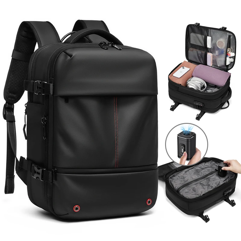 black leather adult backpack purse Vintage Italian Leather Quest Backpack Purse - Black