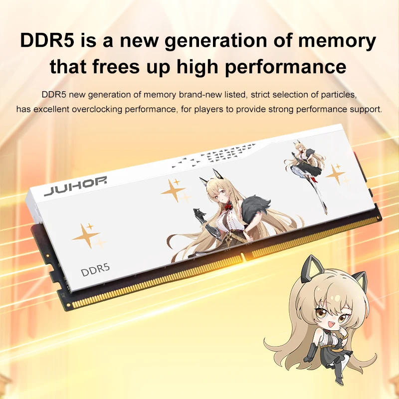 JUHOR DDR5 6800mhz 32GB RAM - High Performance & Overclocking