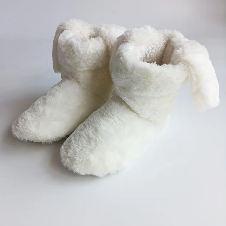 Winter Slippers Indoor House Use Fur Knitted Women Winter Warm Indoor Home Slippers Warm Slippers Boots