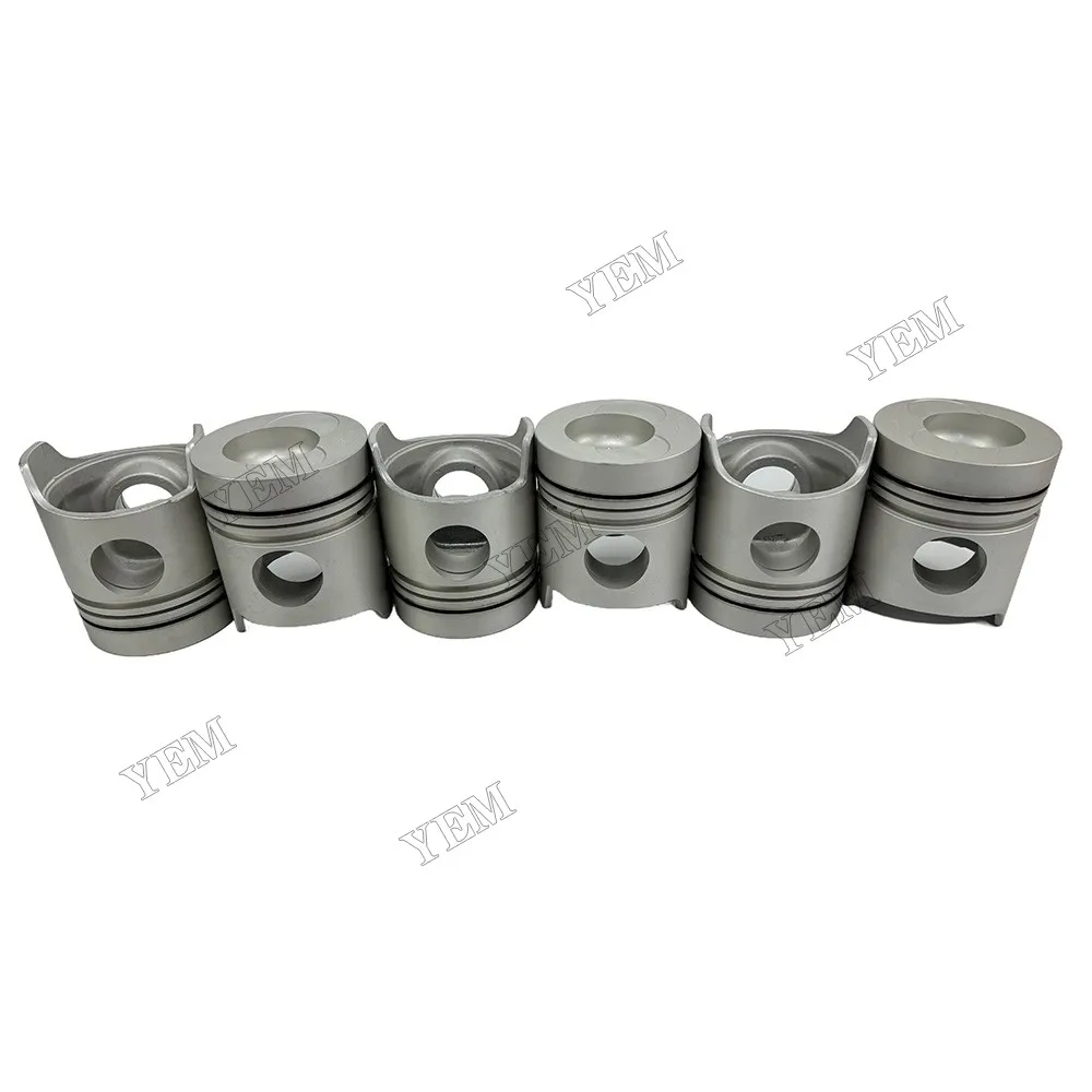 Piston Kit ME052447 Fit for Mitsubishi 6D22 Engine 2
