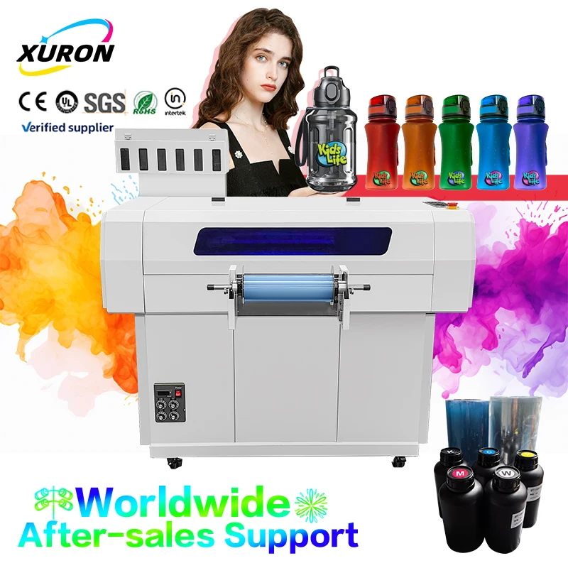 High Quality UV DTF Printer Multisubstrate Brilliance Fast Turnaround New Condition Multifunctional Pigment Ink Film Transfer