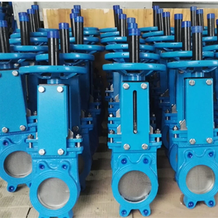 GGG40 Cast Iron Knife Gate Valve with Handwheel