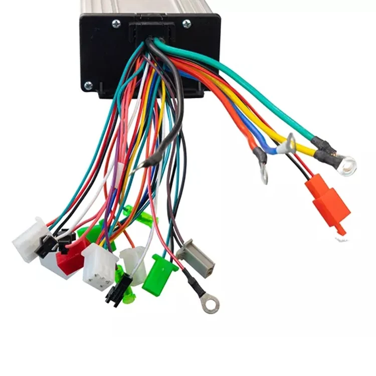 Комплект для электровелосипеда скутера мотоцикла двигателя преобразования высокой мощности 48 В 60 в 72 1000 Вт 1500 2000 контроллер датчика