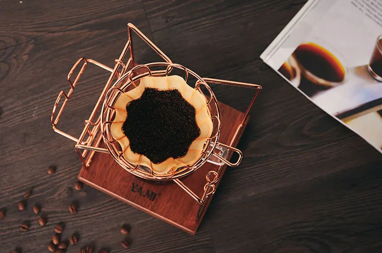 YAMI Hand Coffee Pot Filter Shelf Coffee Drip Station Dripper Stand