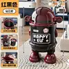 Standing style - Black bucket with red feet