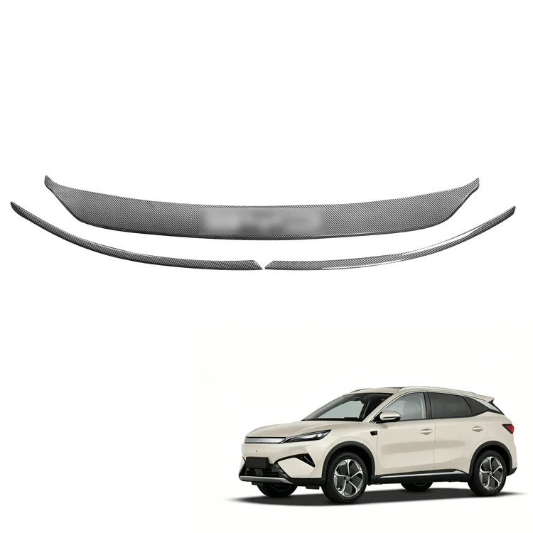 Maremlyn Car Front Grille Trim for BYD Yuan Plus Atto 3 2025 ABS Front Bumper Grille Decorative Strip EV Car Accessories