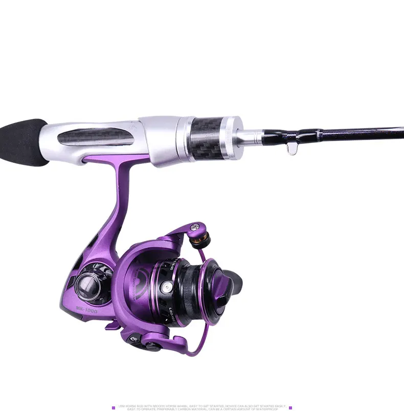 Custom Power Handle 2022 Mini Sea Fishing Reel Top Line Cable Fishing Rod and Reel Combo