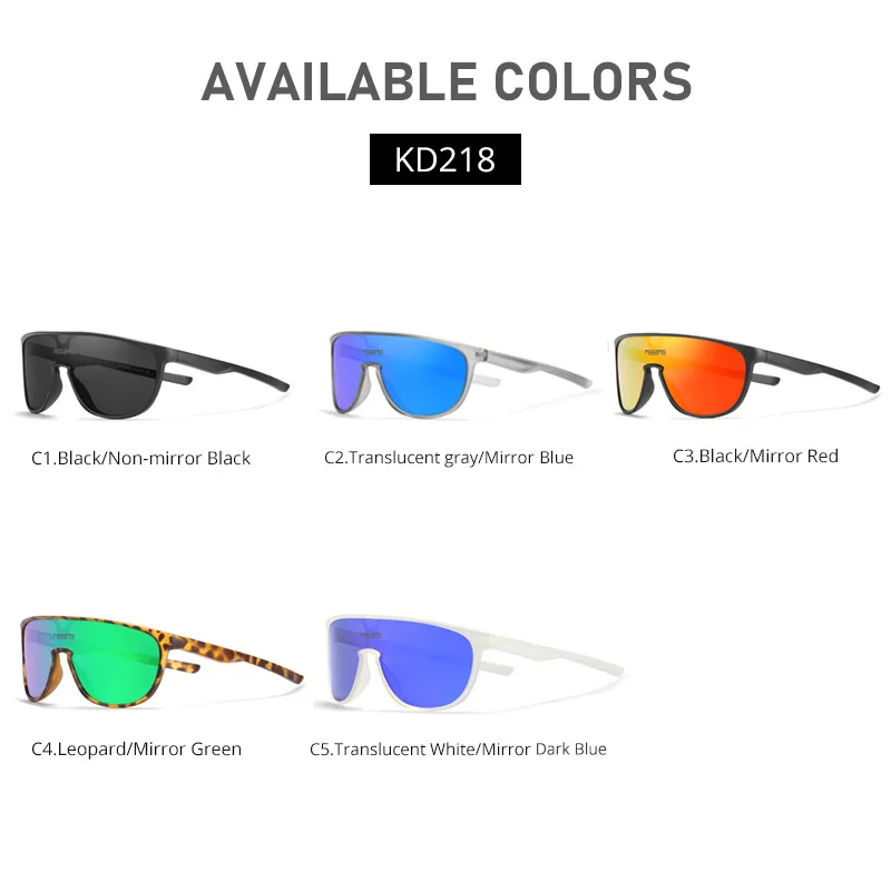 Kdeam The New One-piece Sunglasses TR90