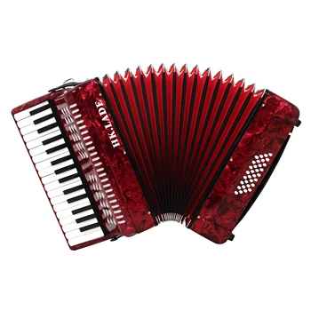 KC（キョーリツ) アコーディオン ACD500/レッド 32鍵盤+32ベース キョーリツ アコーディオン ACD-500 32鍵盤 ケース付き 赤 - メルカリ