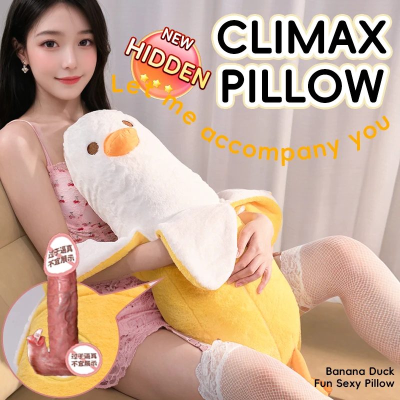 Discreet Vibrating Banana Duck Toy for Personal Use