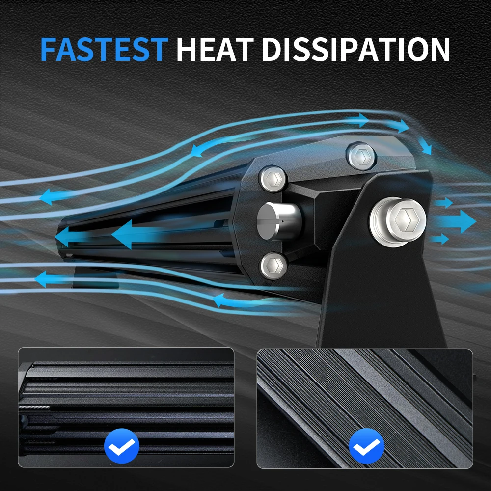 США дизайн Аврора Безвинтовые ходовые огни Заводская оптовая цена водонепроницаемая светодиодная световая балка