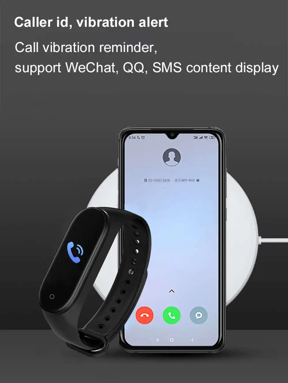 M4 Smart Watch Bracelet Full Touch TFT Screen Waterproof Heart Rate Monitor Fitness Tracker Smartwatch M4