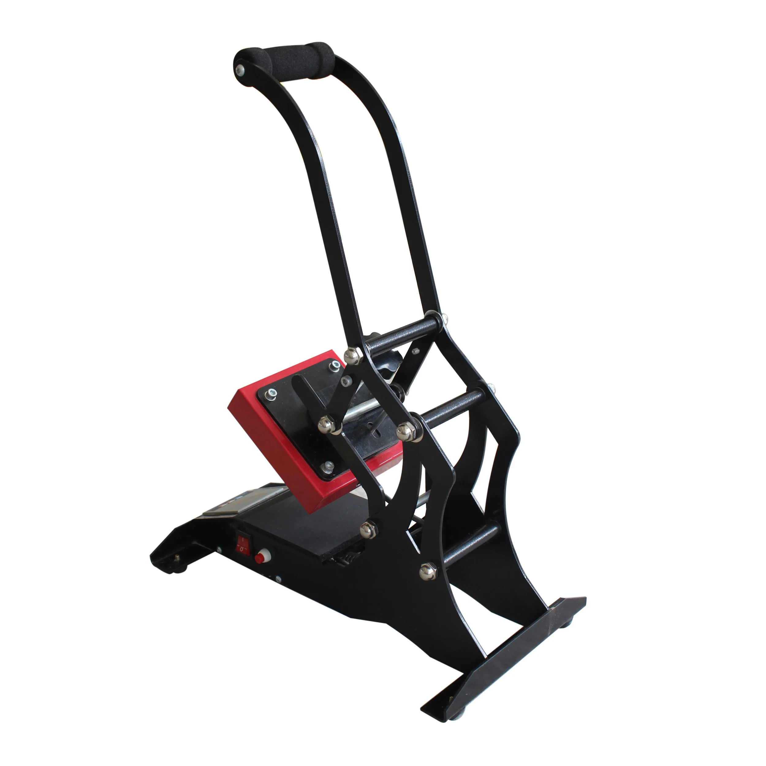 Hot Portable Mini Hand Operated Sticker Label Clothes Printing Heat Seal Press Transfer Machine
