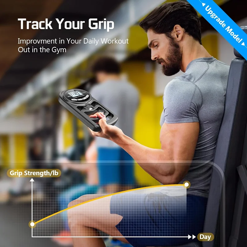 Snbo Digital Hand Dynamometer - Grip Strength Trainer