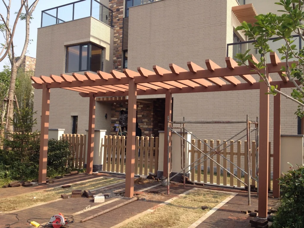 Landscape Gazebo Customized WPC Pergola