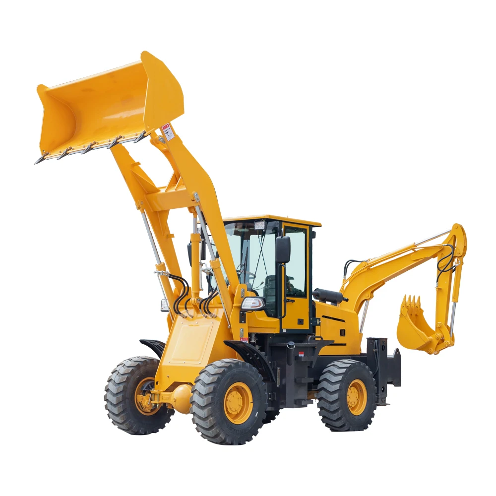 New Compact 4x4 Mini Backhoe Loader Tractor for Sale in China