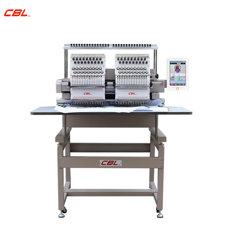 Cbl Two Head Embroidery Machine Multi Functional Efficient