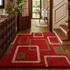 Curved yarn - Red modern