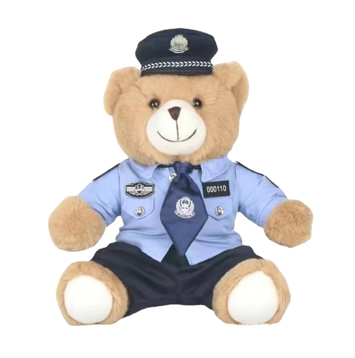 高品質カスタムサイズキャプテンベア制服テディベアぬいぐるみソフト