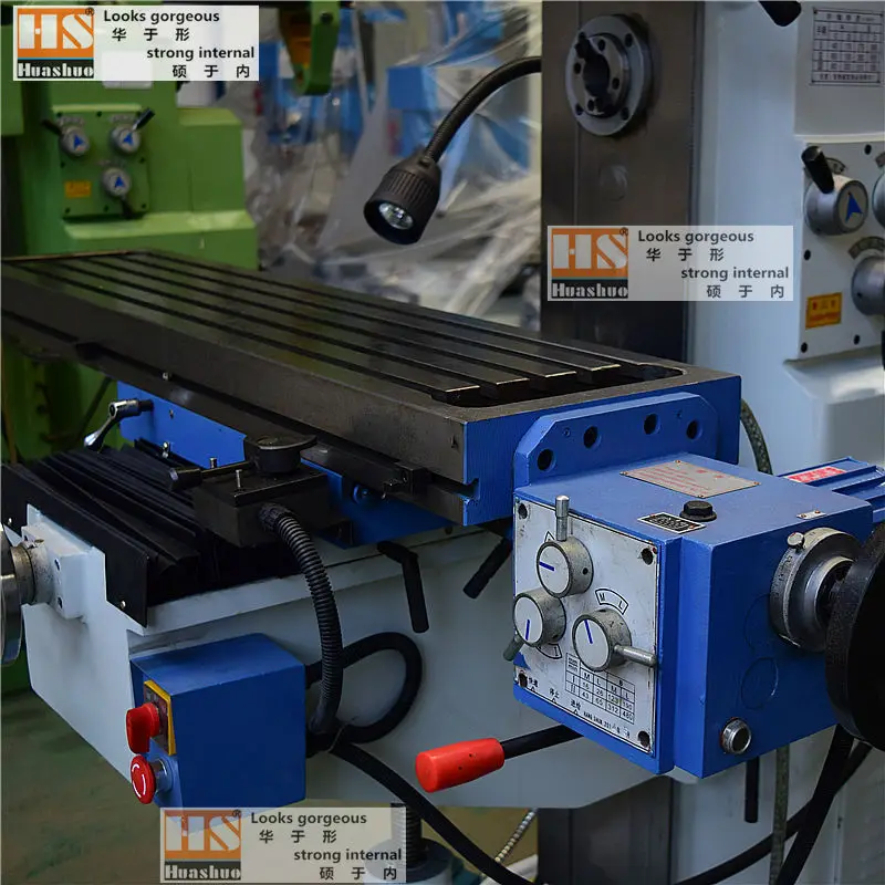 ユニバーサルフライス盤ZX6350C多目的垂直および水平リフトテーブル